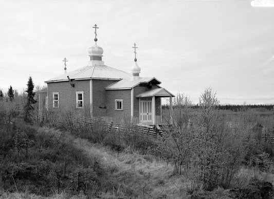 Historic Photo : St. Sergius of Radonezh Russian Orthodox Church, Chuathbaluk, Bethel Census Area, AK 5 Photograph