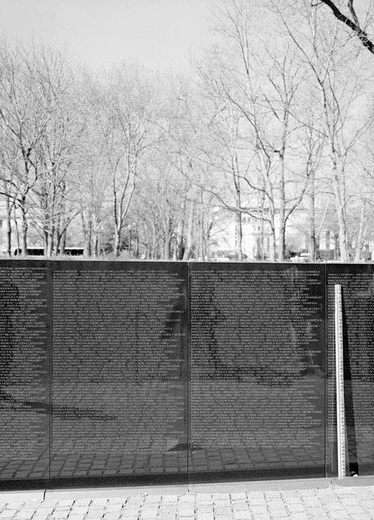 Historic Photo : Vietnam Veterans Memorial, West Potomac Park, Washington, District of Columbia, DC 78 Photograph