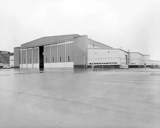 Historic Photo : Kodiak Naval Operating Base, Hangar, U.S. Coast Guard Station, Kodiak, Kodiak Island Borough, AK 9 Photograph