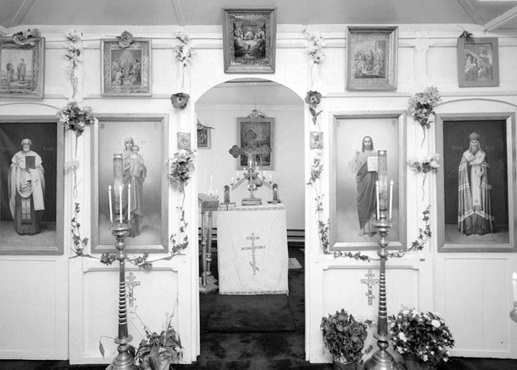 Historic Photo : Holy Transfiguration of Our Lord Russian Orthodox Church, Ninilchik, Kenai Peninsula Borough, AK 5 Photograph