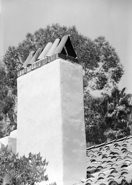 Historic Photo : Stoltzfus-Humphries House, 6855 La Valle Plateada, Rancho Santa Fe, San Diego County, CA 11 Photograph
