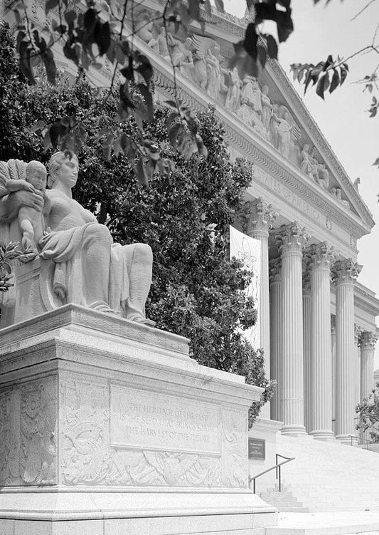 Historic Photo : National Archives, Constitution Avenue, between Seventh & Ninth Streets Northwest, Washington, District of Columbia, DC 4 Photograph