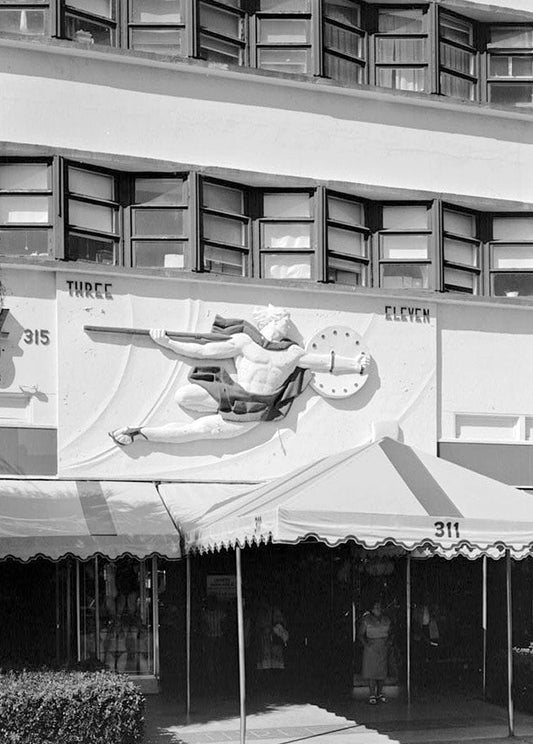Historic Photo : Lincoln Road Mall, Miami, Miami-Dade County, FL 6 Photograph