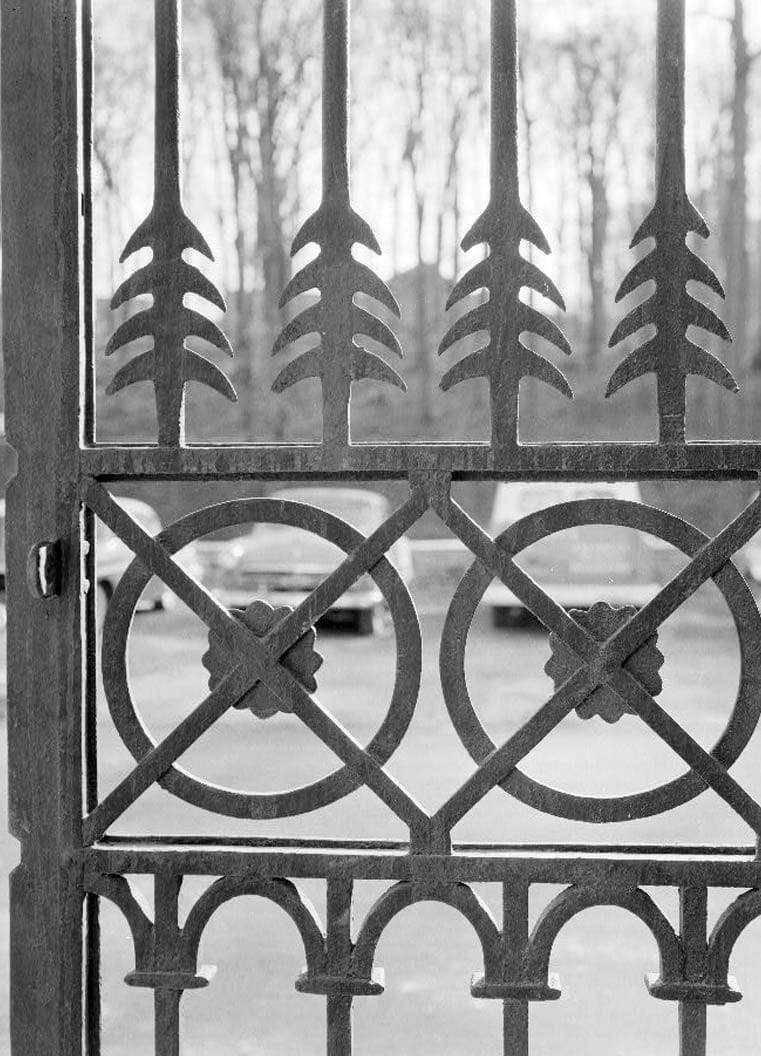 Historic Photo : Winterthur Museum Iron Gates, Route 52, Wilmington, New Castle County, DE 8 Photograph