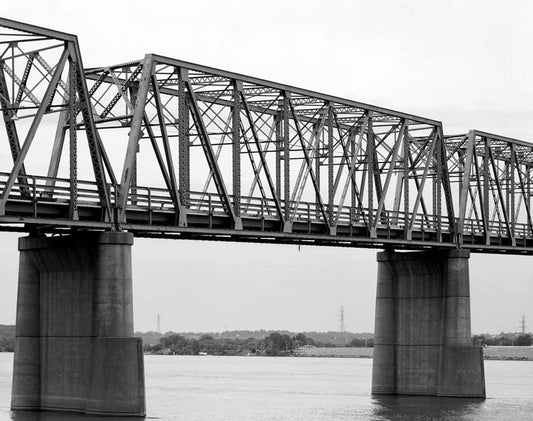 Historic Photo : Eagle Point Bridge, Dubuque, Dubuque County, IA 8 Photograph