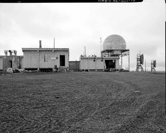 Historic Photo : POW-3 Distant Early Warning Line Station, Bullen Point, Prudhoe Bay, North Slope Borough, AK 28 Photograph