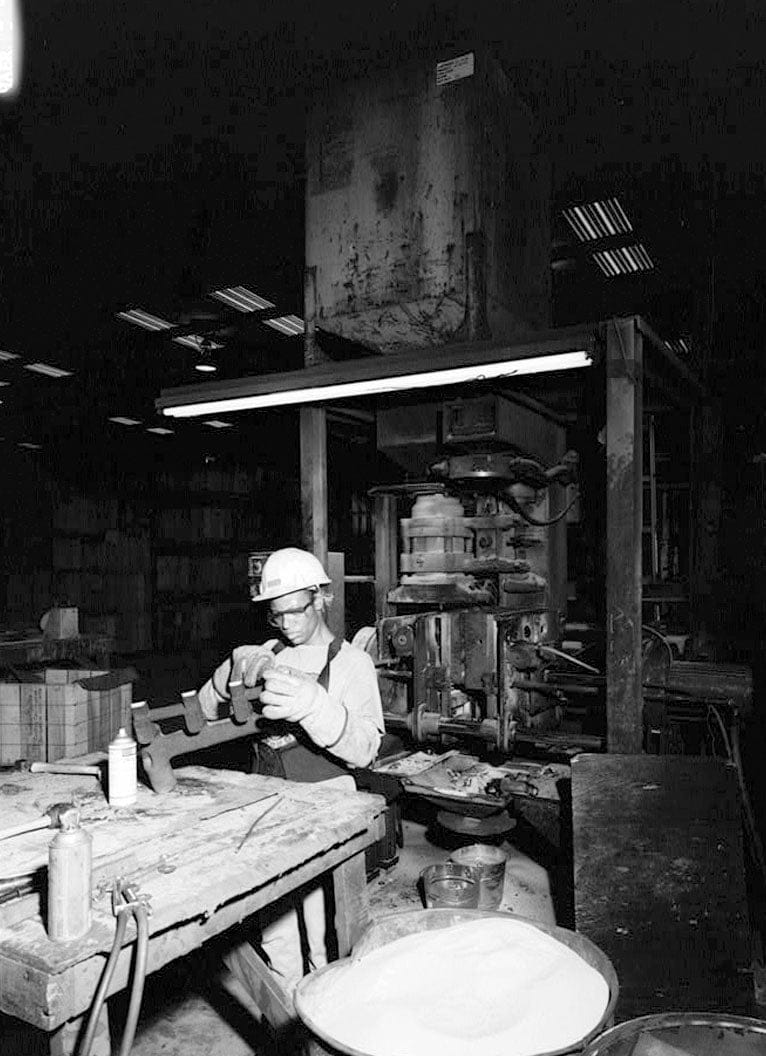 Historic Photo : Southern Ductile Casting Company, Core Making, 2217 Carolina Avenue, Bessemer, Jefferson County, AL 3 Photograph