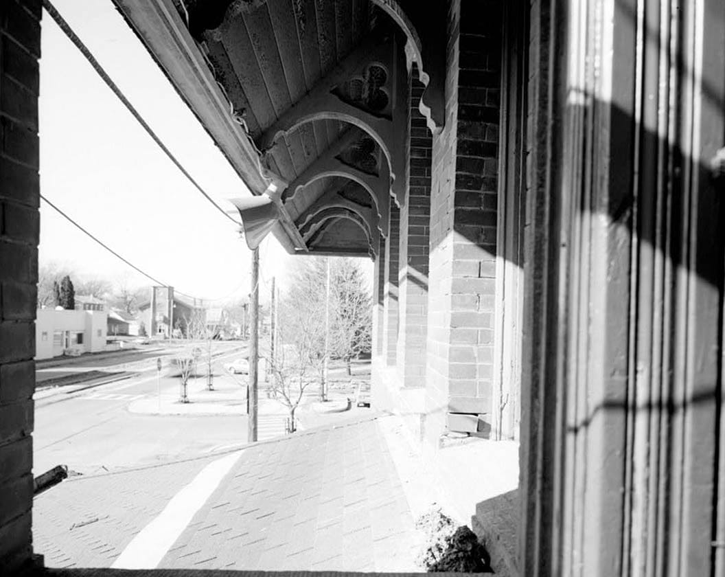Historic Photo : Chicago, Milwaukee & St. Paul Railroad Depot, 1104 Sixth Avenue, Marion, Linn County, IA 1 Photograph