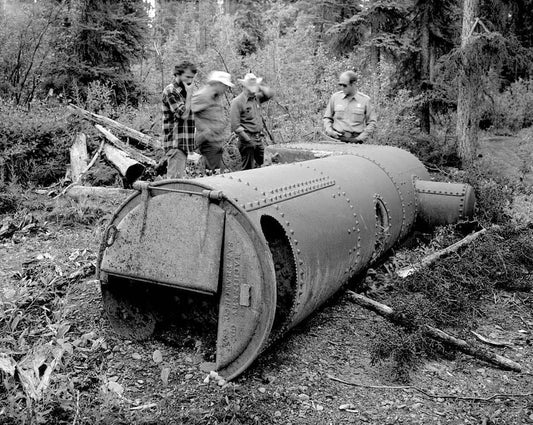 Historic Photo : Ivan Thorall Steam Powered Sawmill, Chisana, Valdez-Cordova Census Area, AK 2 Photograph