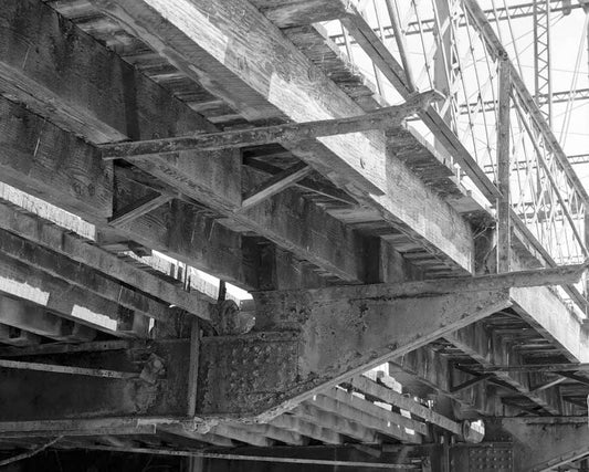 Historic Photo : Traer Street Bridge, Spanning Shell Rock River at Traer Street, Greene, Butler County, IA 10 Photograph