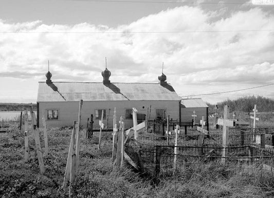 Historic Photo : St. John the Baptist Russian Orthodox Church, Naknek, Bristol Bay Borough, AK 6 Photograph