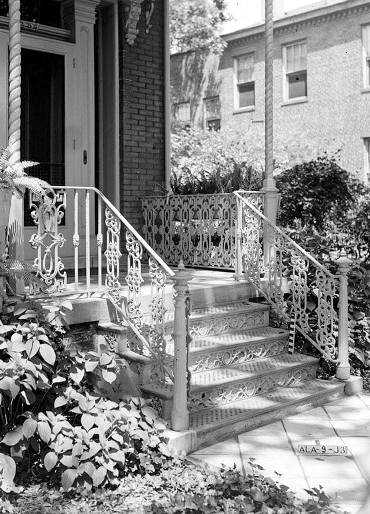 Historic Photo : Dr. Charles Mohr House, 254 Saint Anthony Street, Mobile, Mobile County, AL 4 Photograph