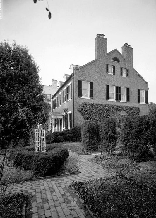 Historic Photo : Henry Foxhall House, 3123 Dumbarton Street, Northwest, Washington, District of Columbia, DC 11 Photograph