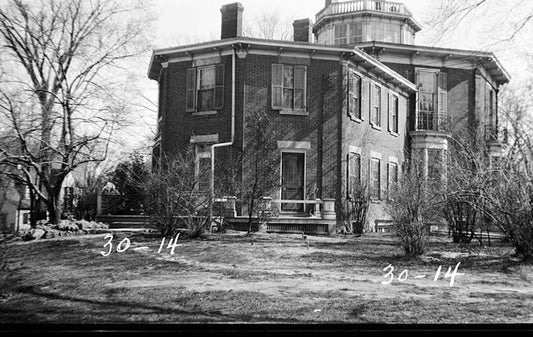 Historic Photo : Edward Langworthy House, 1095 West Third Street, Dubuque, Dubuque County, IA 2 Photograph