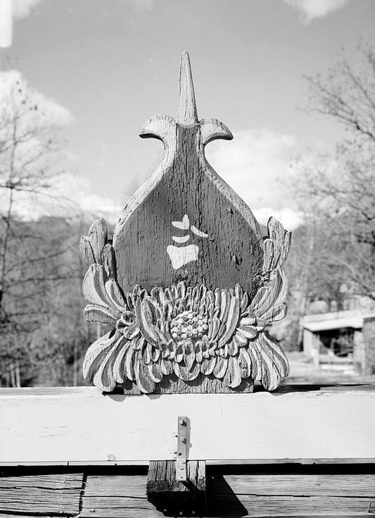 Historic Photo : Weaverville Joss House, Oregon Street, Weaverville, Trinity County, CA 70 Photograph