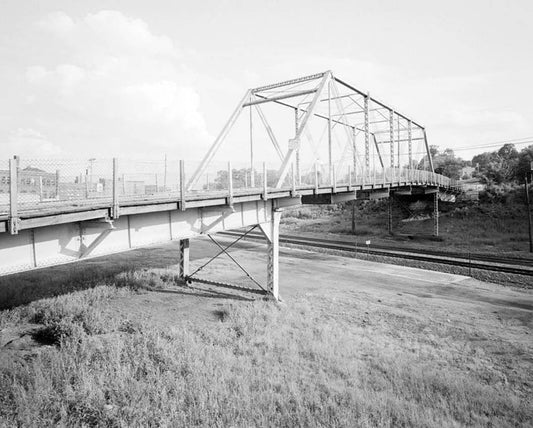 Historic Photo : Sixth Street Viaduct, Spanning Burlington Northern Railroad & Valley Street, Burlington, Des Moines County, IA 12 Photograph