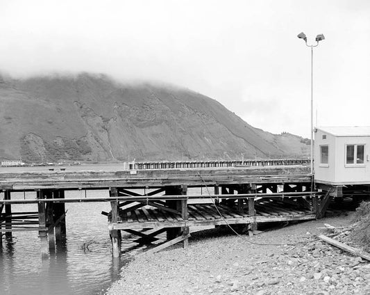 Historic Photo : U.S. Coast Guard Station, Fuel Pier, Womens Bay, St. Paul Harbor, Kodiak, Kodiak Island Borough, AK 5 Photograph