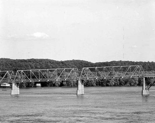 Historic Photo : Eagle Point Bridge, Dubuque, Dubuque County, IA 26 Photograph