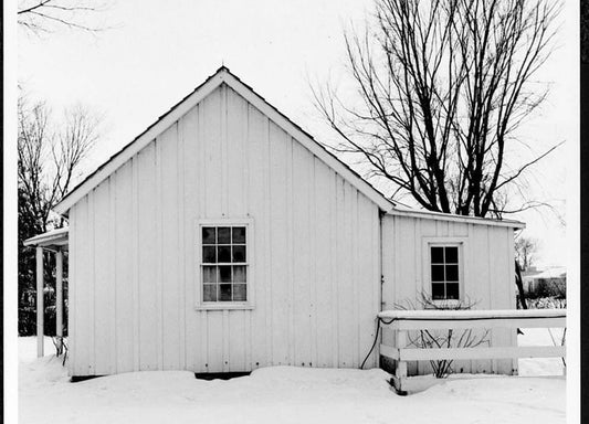 Historic Photo : Herbert Hoover Birthplace House, Southwest corner of Penn & Downey Streets (moved), West Branch, Cedar County, IA 7 Photograph