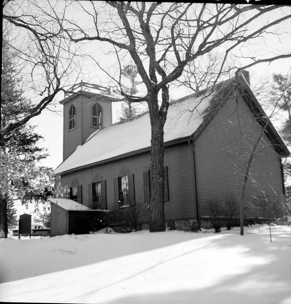 Historic Photo : Little Brown Church in the Vale, State Route 346, Nashua, Chickasaw County, IA 4 Photograph