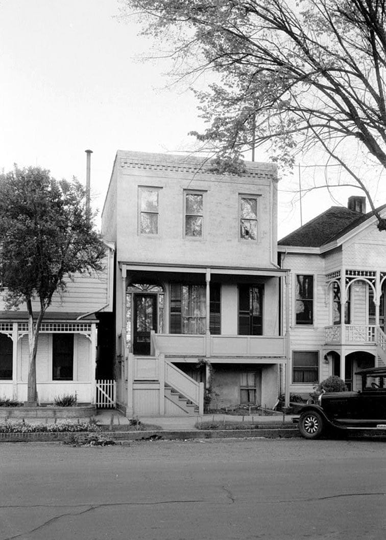Historic Photo : C Street (House), Marysville, Yuba County, CA 1 Photograph