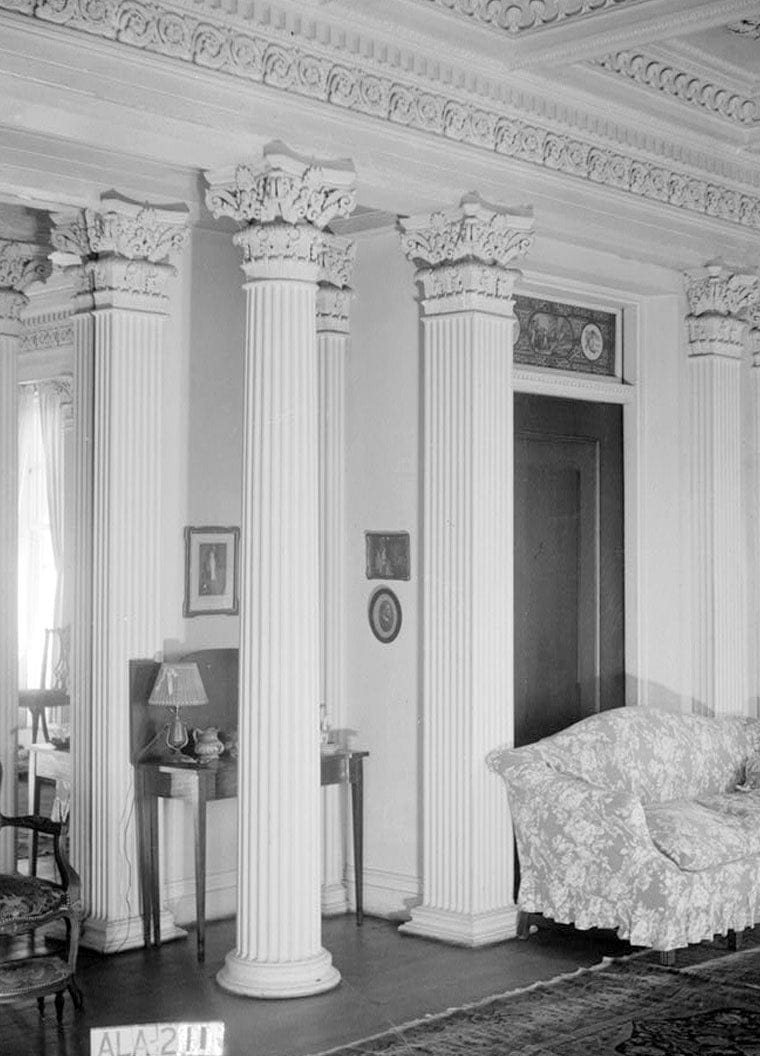 Historic Photo : Gaineswood, 805 South Cedar Street, Demopolis, Marengo County, AL 35 Photograph