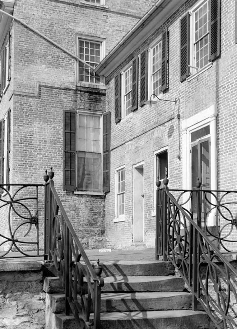 Historic Photo : Old New Castle Courthouse, Delaware Street, New Castle, New Castle County, DE 4 Photograph