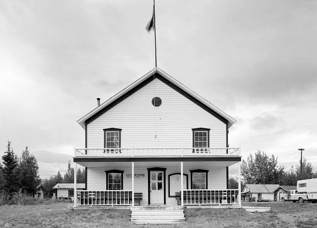 Historic Photo : Courthouse, First Avenue, Eagle, Southeast Fairbanks Census Area, AK 4 Photograph
