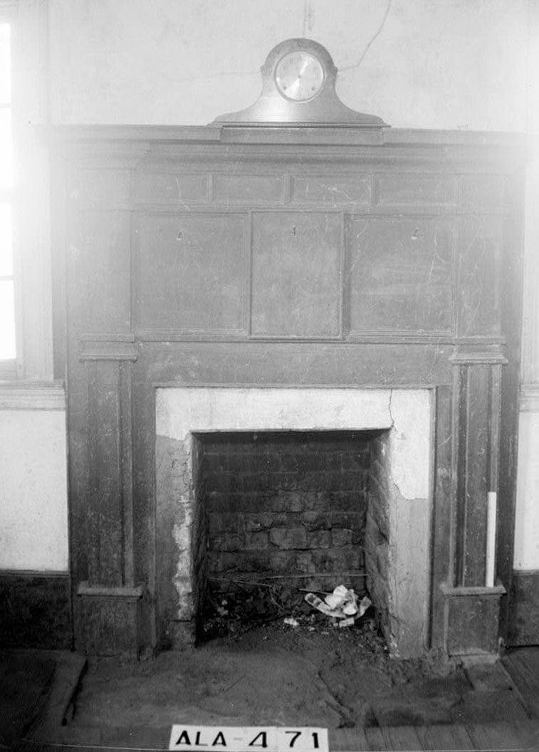 Historic Photo : Borders-Blackman House, DeArmanville-Choccolocco Road, Oxford, Calhoun County, AL 11 Photograph