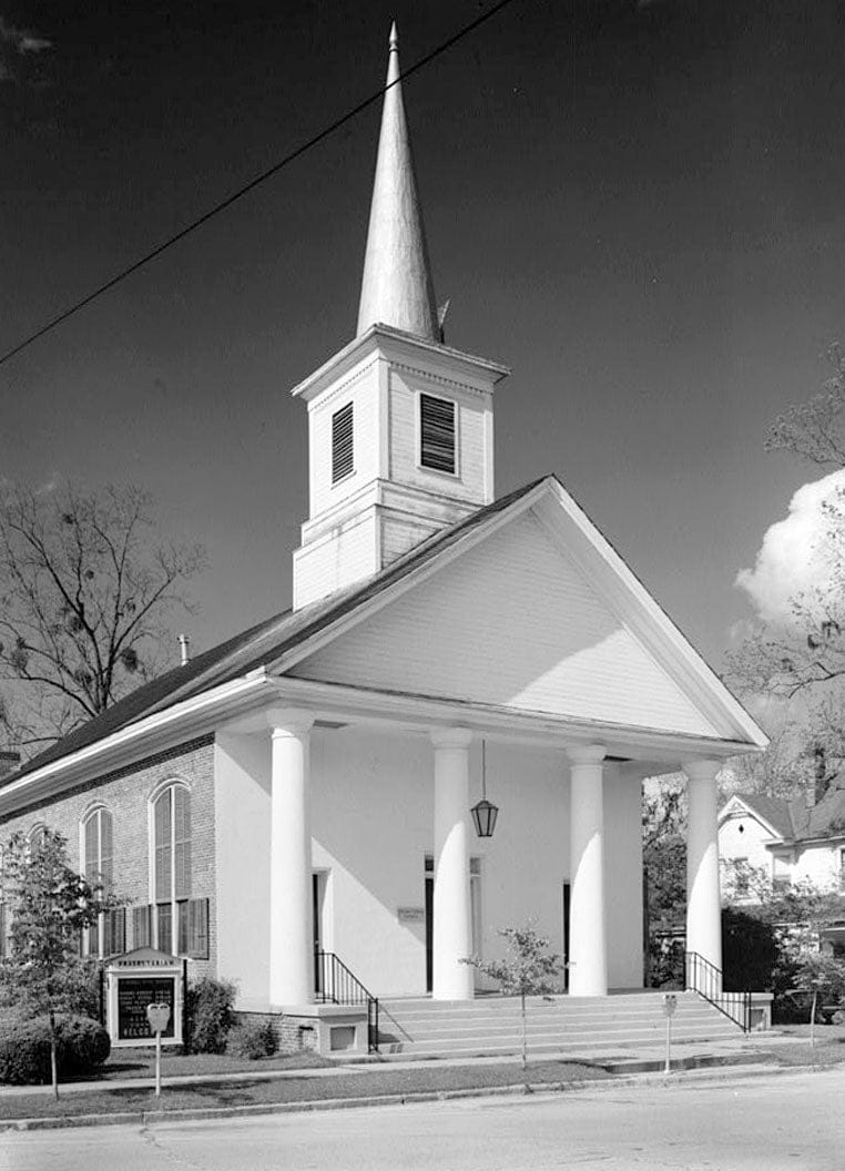 Historic Photo : Monticello Presbyterian Church, Dogwood & Waukeenia Streets, Monticello, Jefferson County, FL 3 Photograph