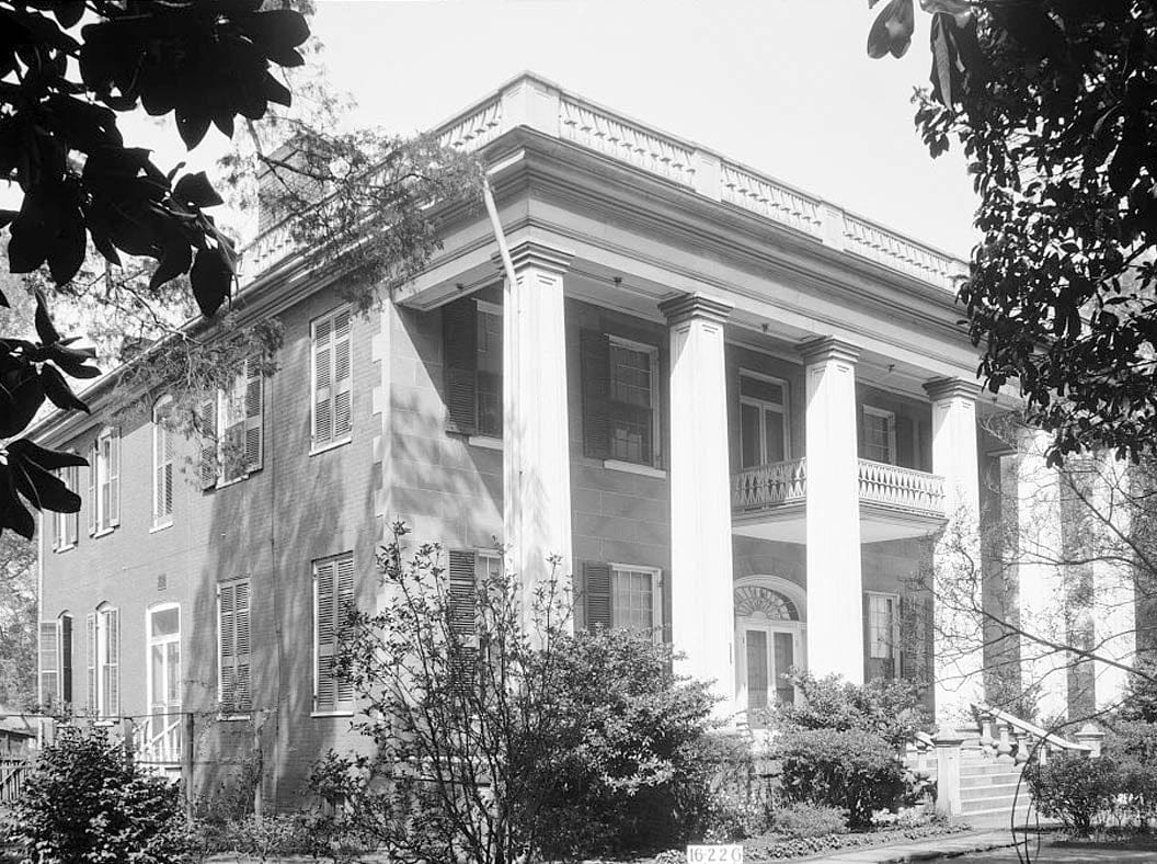 Historic Photo : Alfred Battle Home, Greensboro Avenue, Tuscaloosa, Tuscaloosa County, AL 1 Photograph