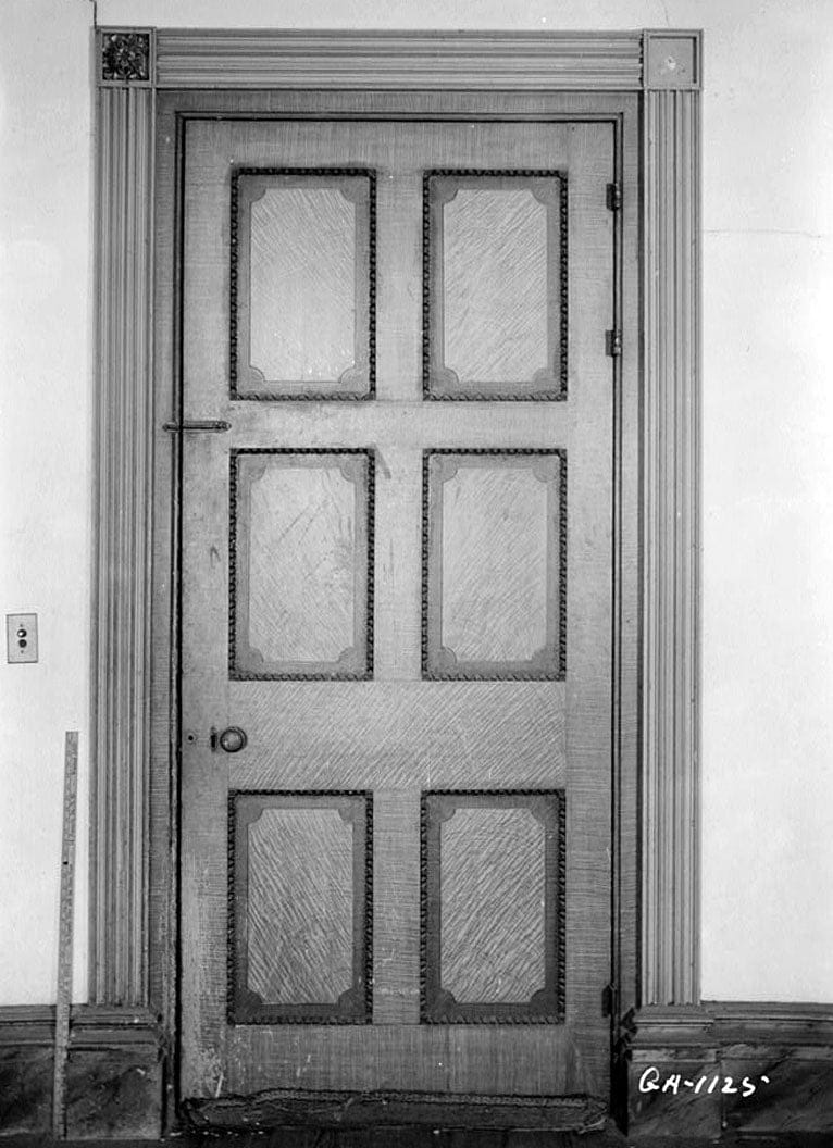 Historic Photo : Blount House, (moved to Newnan vicinity, GA), Haddock, Jones County, GA 14 Photograph