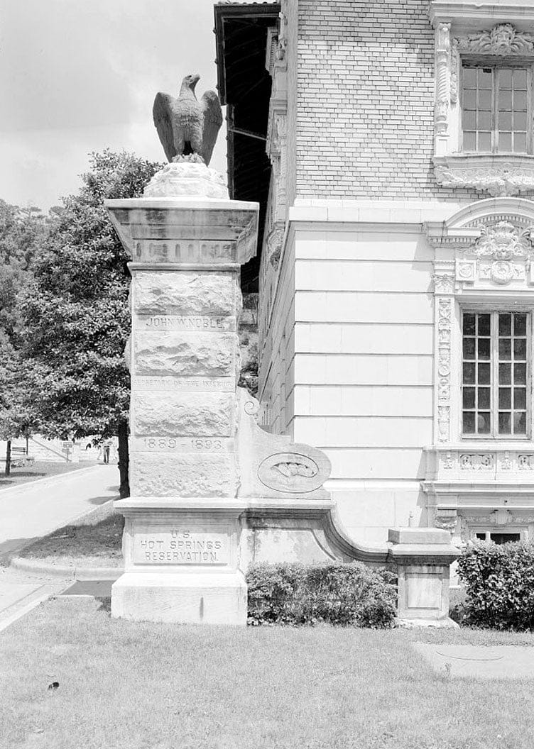 Historic Photo : Bathhouse Row, Maurice Bathhouse, Central Avenue, Hot Springs, Garland County, AR 22 Photograph