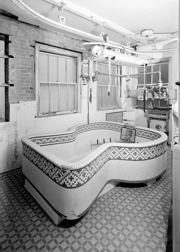 Historic Photo : Bathhouse Row, Fordyce Bathhouse, Central Avenue, Hot Springs, Garland County, AR 21 Photograph