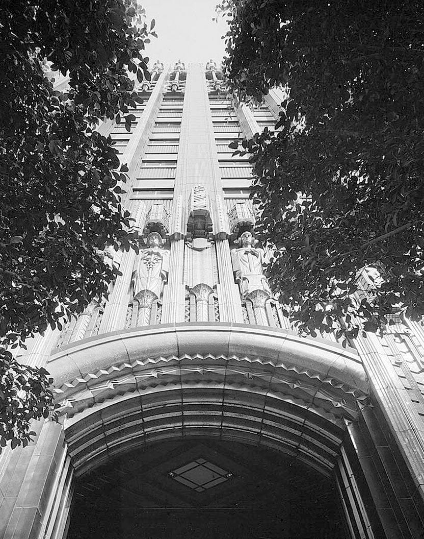 Historic Photo : Richfield Oil Building, 555 South Flower Street, Los Angeles, Los Angeles County, CA 12 Photograph