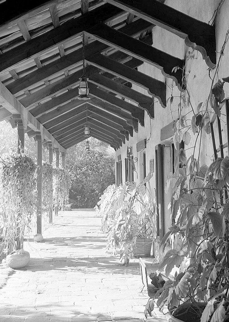 Historic Photo : Rancho La Brea Adobe, 6301 West Third Street, Los Angeles, Los Angeles County, CA 3 Photograph