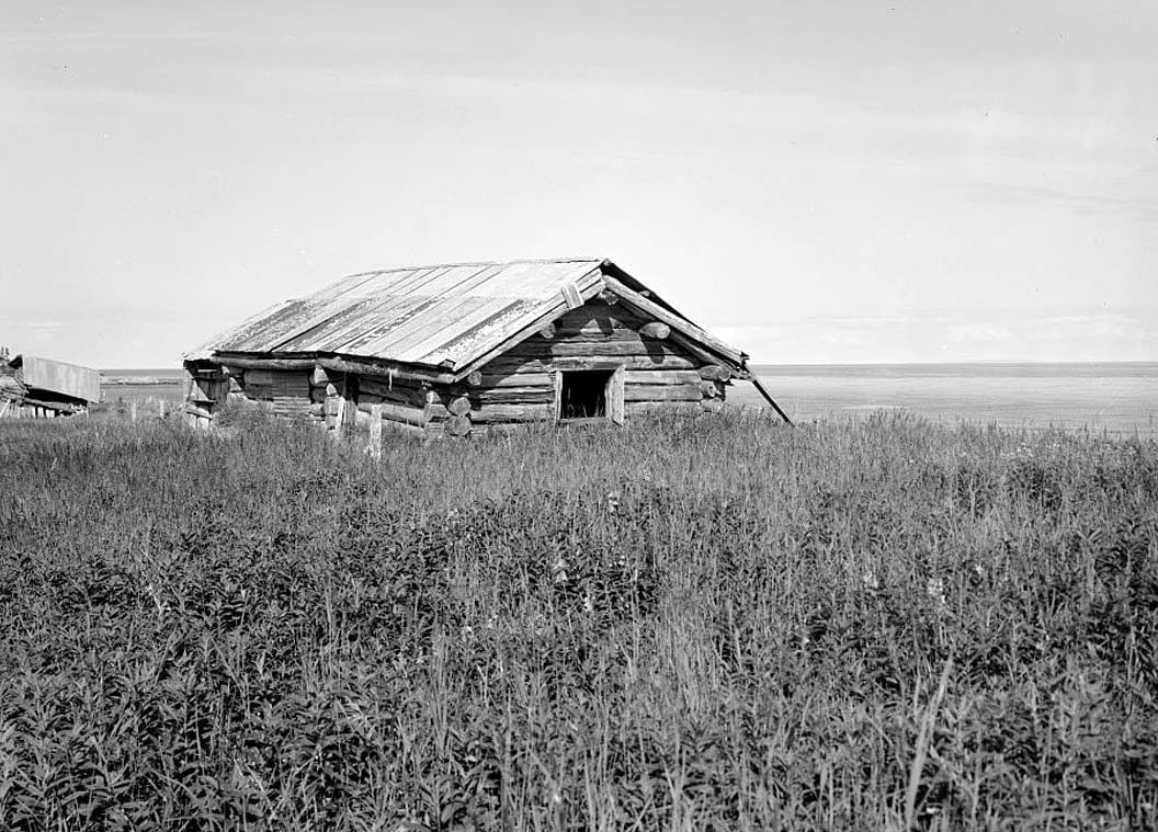 Historic Photo : Iditarod Trail Shelter Cabins, Portage Shelter Cabin, Golovin, Nome Census Area, AK 4 Photograph