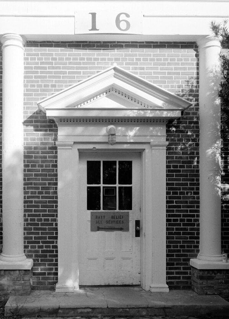 Historic Photo : U.S. Naval Air Station, Chapel & Armory, Central Avenue, Pensacola, Escambia County, FL 3 Photograph