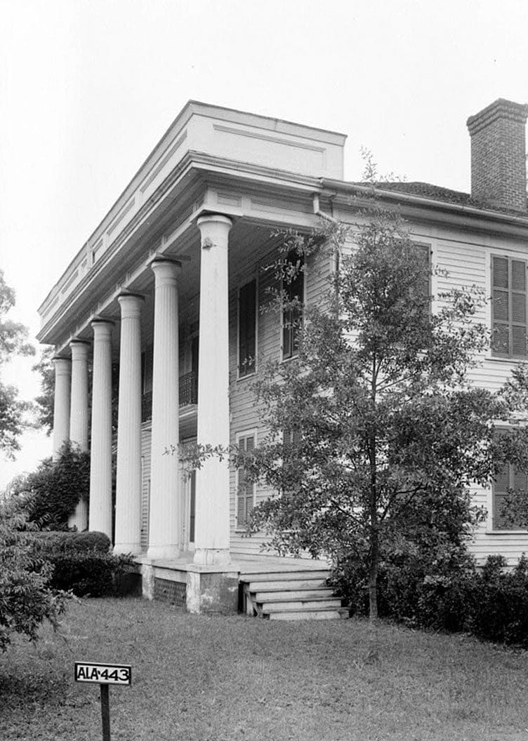 Historic Photo : Lawler House, County Road 11, Talladega, Talladega County, AL 11 Photograph