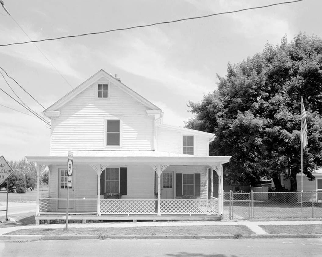 Historic Photo : Canary-Naudine Store, Corner of Route 72 & Route 9, Port Penn, New Castle County, DE 1 Photograph