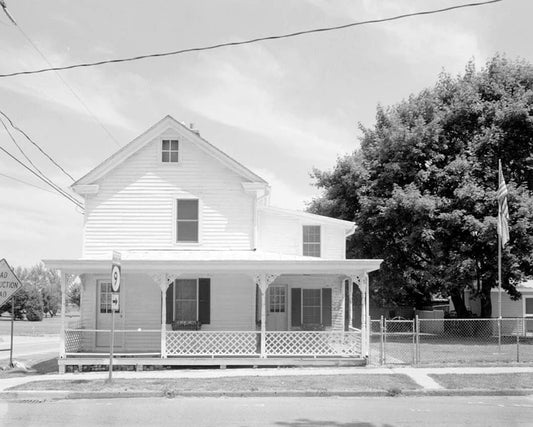 Historic Photo : Canary-Naudine Store, Corner of Route 72 & Route 9, Port Penn, New Castle County, DE 1 Photograph