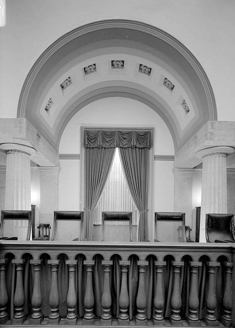 Historic Photo : U.S. Capitol, Old Supreme Court Chamber, Intersection of North, South, & East Capitol Streets & Capitol Mall, Washington, District of Columbia, DC 13 Photograph