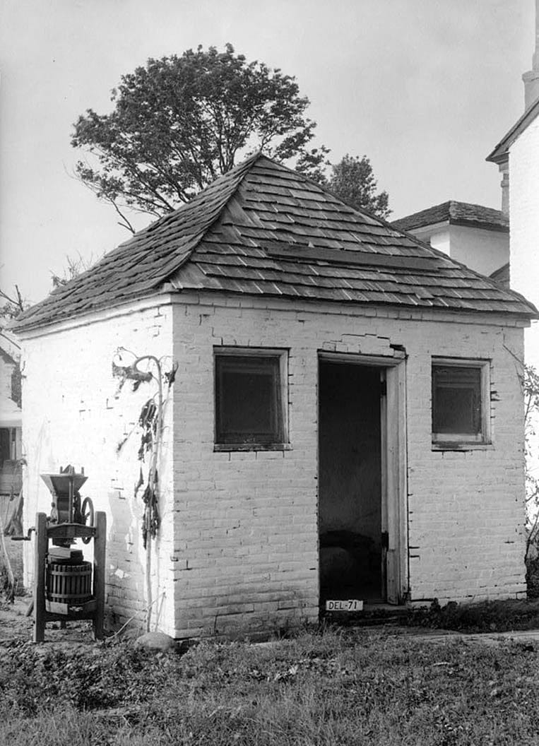 Historic Photo : The Buttonwoods, Forrester Avenue, New Castle, New Castle County, DE 4 Photograph