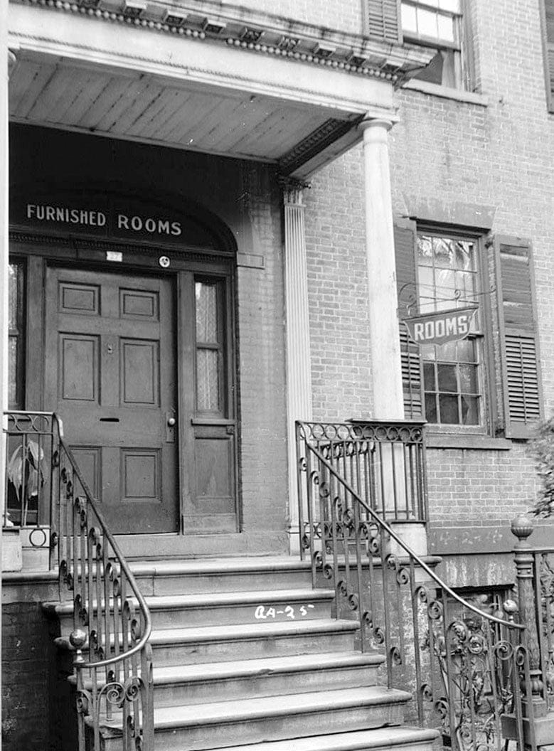 Historic Photo : Hiram Roberts House, 27 Abercorn Street, Savannah, Chatham County, GA 2 Photograph