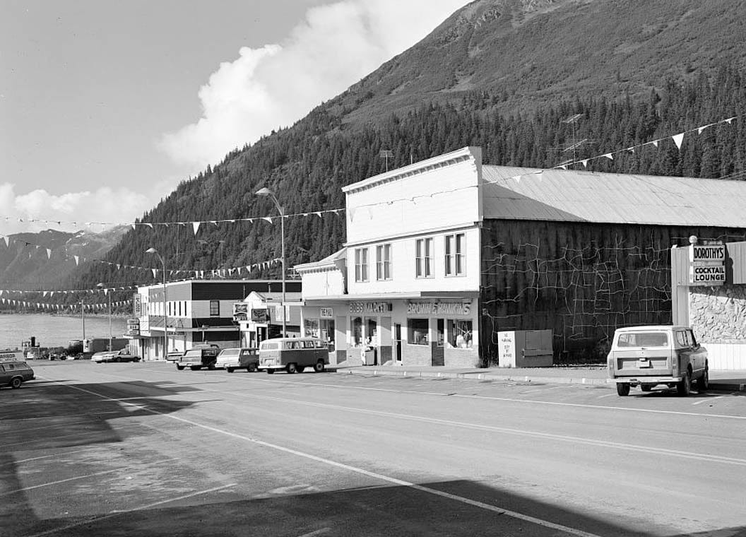 Historic Photo : Fourth Avenue (Commercial Buildings), Seward, Kenai Peninsula Borough, AK 2 Photograph