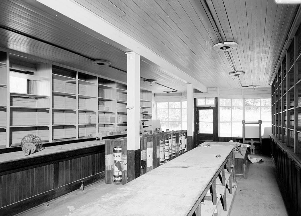 Historic Photo : Kennecott Copper Corporation, Company Store & Warehouse, On Copper River & Northwestern Railroad, Kennicott, Valdez-Cordova Census Area, AK 2 Photograph