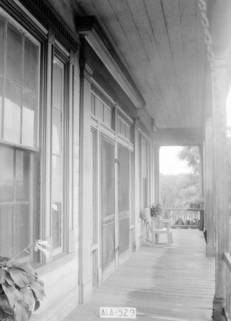 Historic Photo : William A. Gardner House, Lafayette Highway (County Road 75), Dadeville, Tallapoosa County, AL 8 Photograph