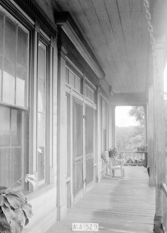 Historic Photo : William A. Gardner House, Lafayette Highway (County Road 75), Dadeville, Tallapoosa County, AL 8 Photograph
