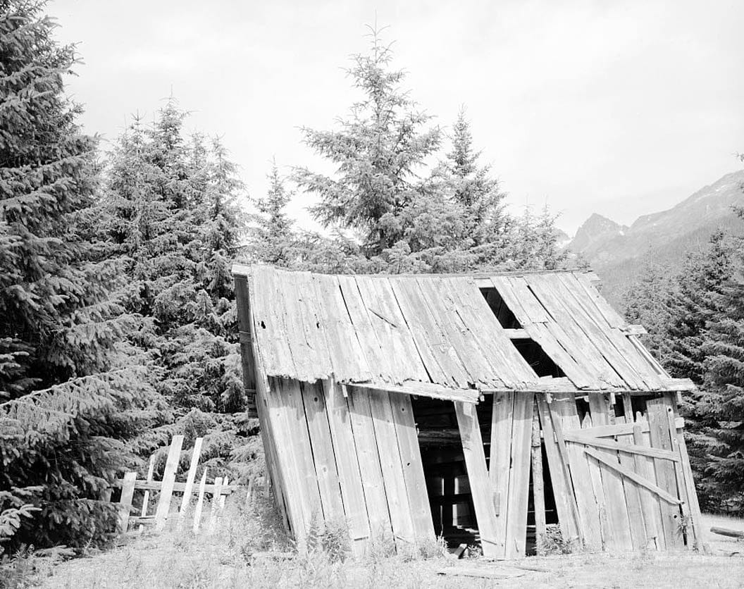 Historic Photo : Town of Dyea, Skagway, Skagway-Hoonah-Angoon Census Area, AK 4 Photograph