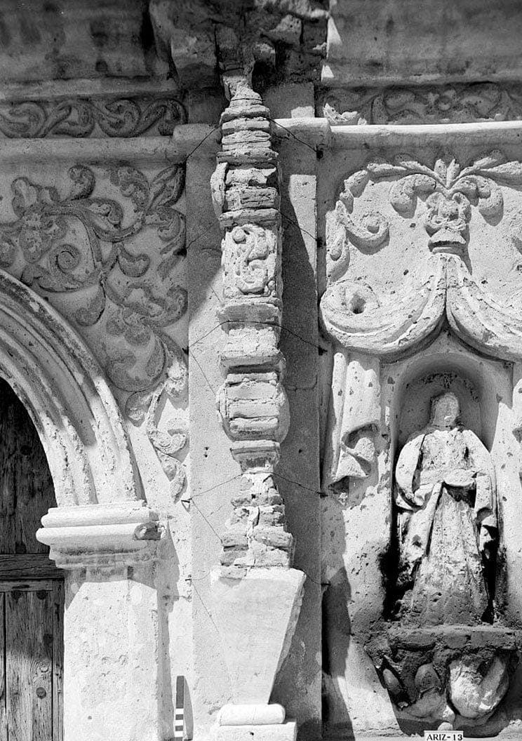 Historic Photo : San Xavier del Bac Mission, Mission Road, Tucson, Pima County, AZ 149 Photograph